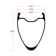 ICAN AERO 40 II disc wheels with upgraded rim profile and D91 hubs