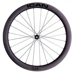 ICAN 700C G25 SL gravel wheels with DT Swiss hubs
