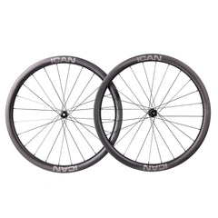 ICAN 700C G40 gravel wheels with 36T ratchet system