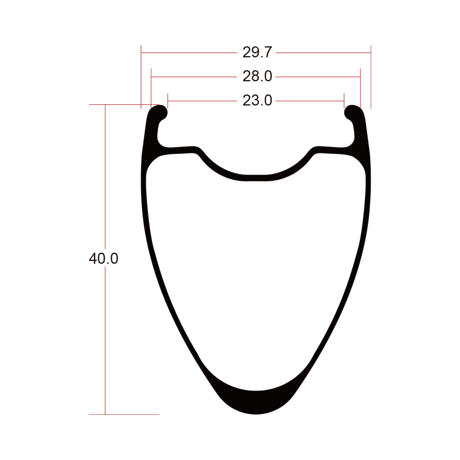 ICAN AERO 40 II disc wheels with upgraded rim profile and D91 hubs