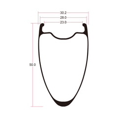 ICAN AERO 50 II disc wheels with upgraded rim profile and D91 hubs
