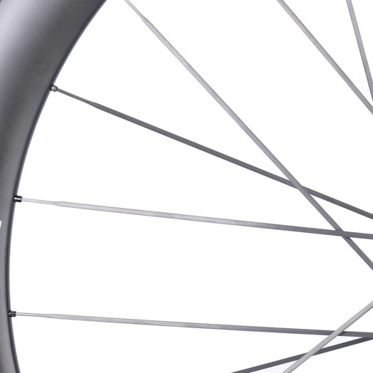 ICAN Aeris 50 disc carbone spoke wheelset 45T ratchet