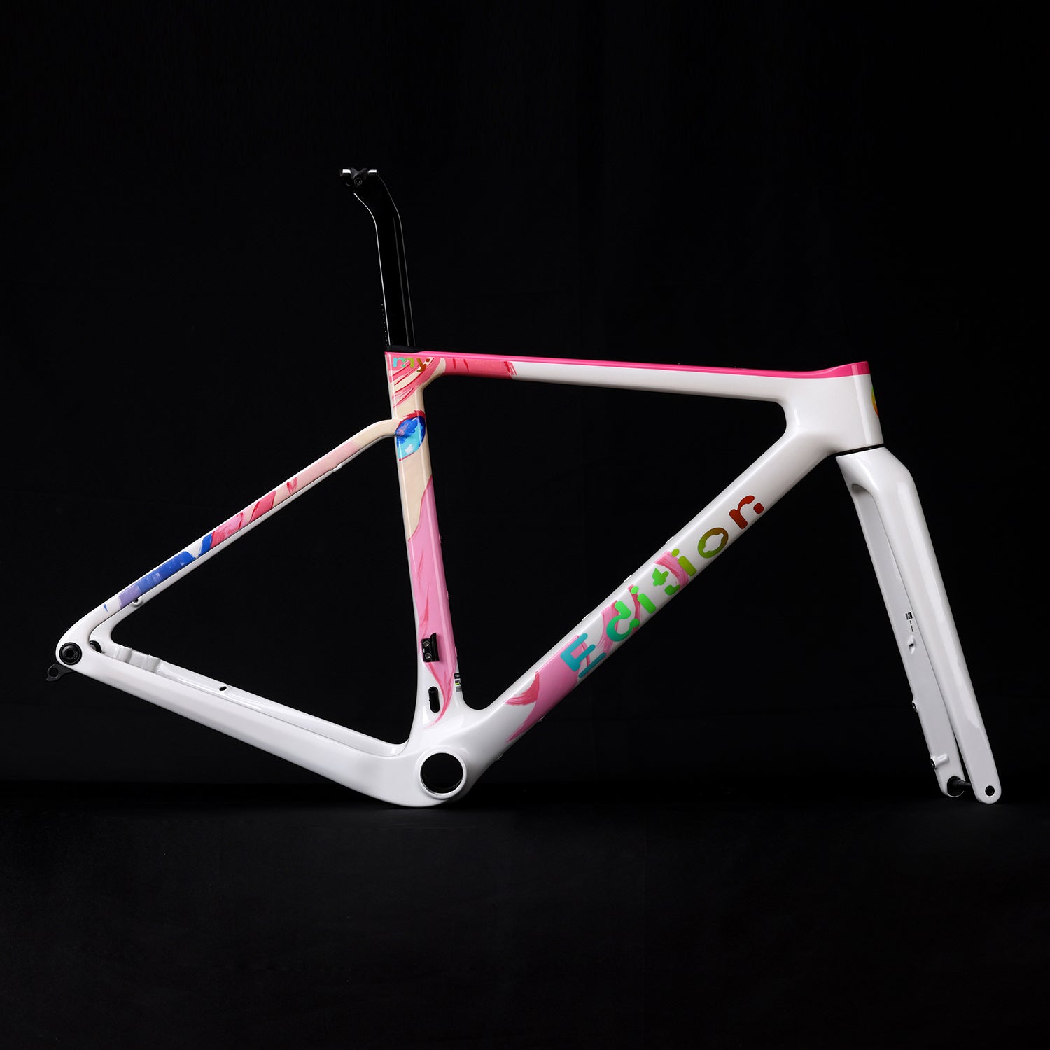 ICAN Graro UCI gravel bike frame without bolts