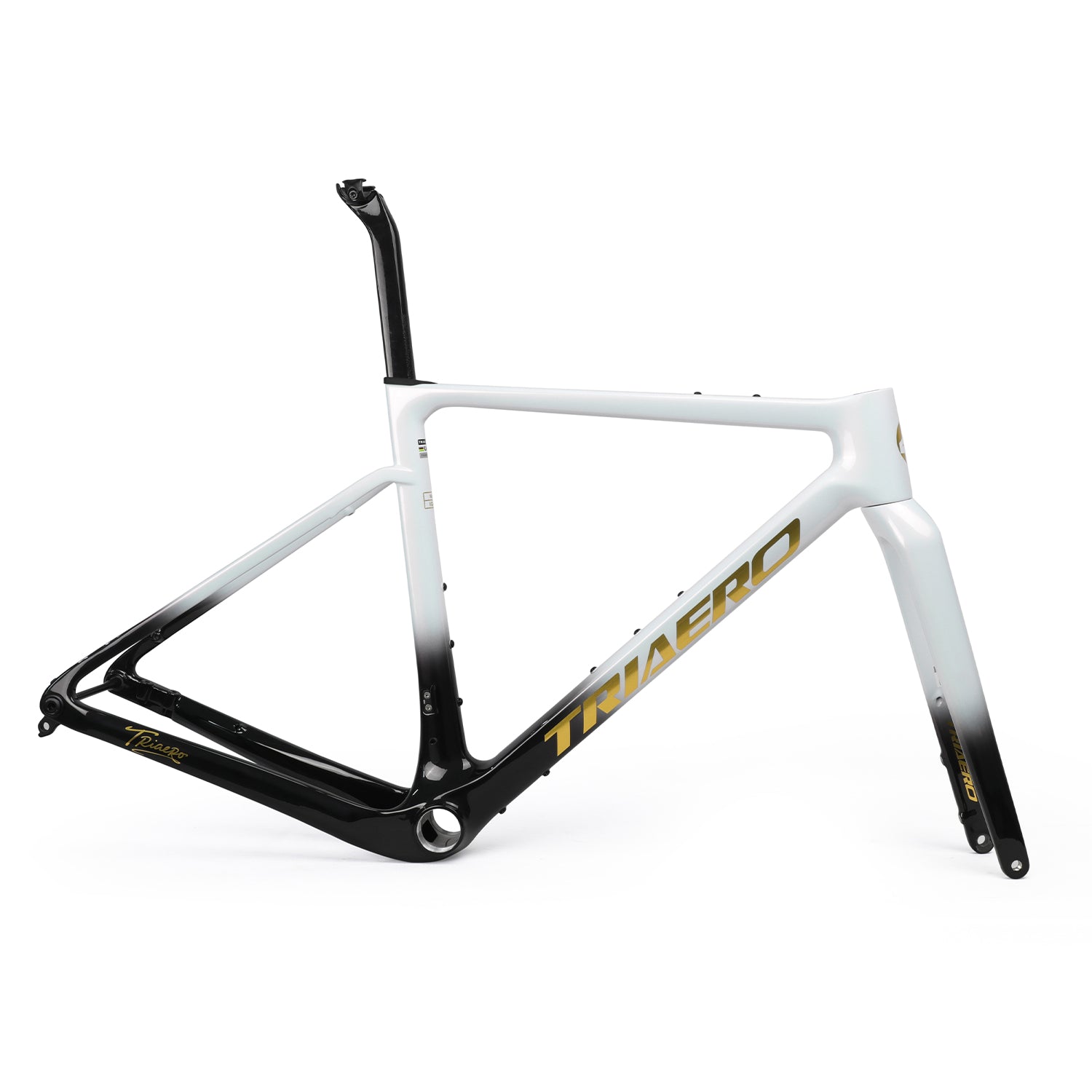 ICAN Graro UCI gravel bike frame without bolts