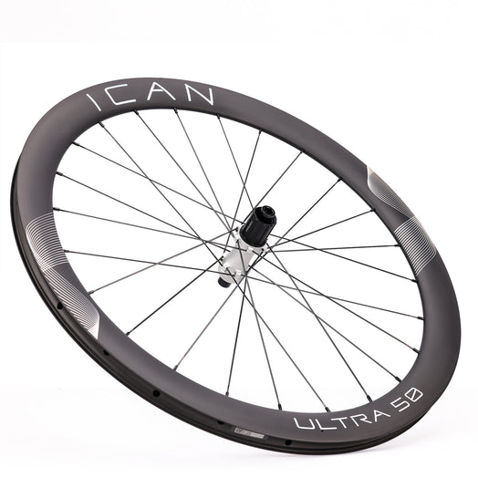 ICAN UTRA 50 disc road bike wheels with ceramic bearings