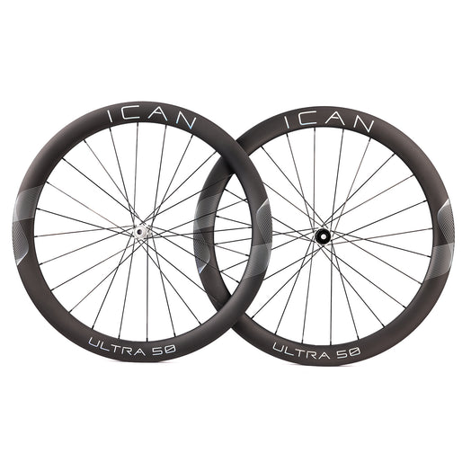 ICAN UTRA 50 disc road bike wheels with ceramic bearings