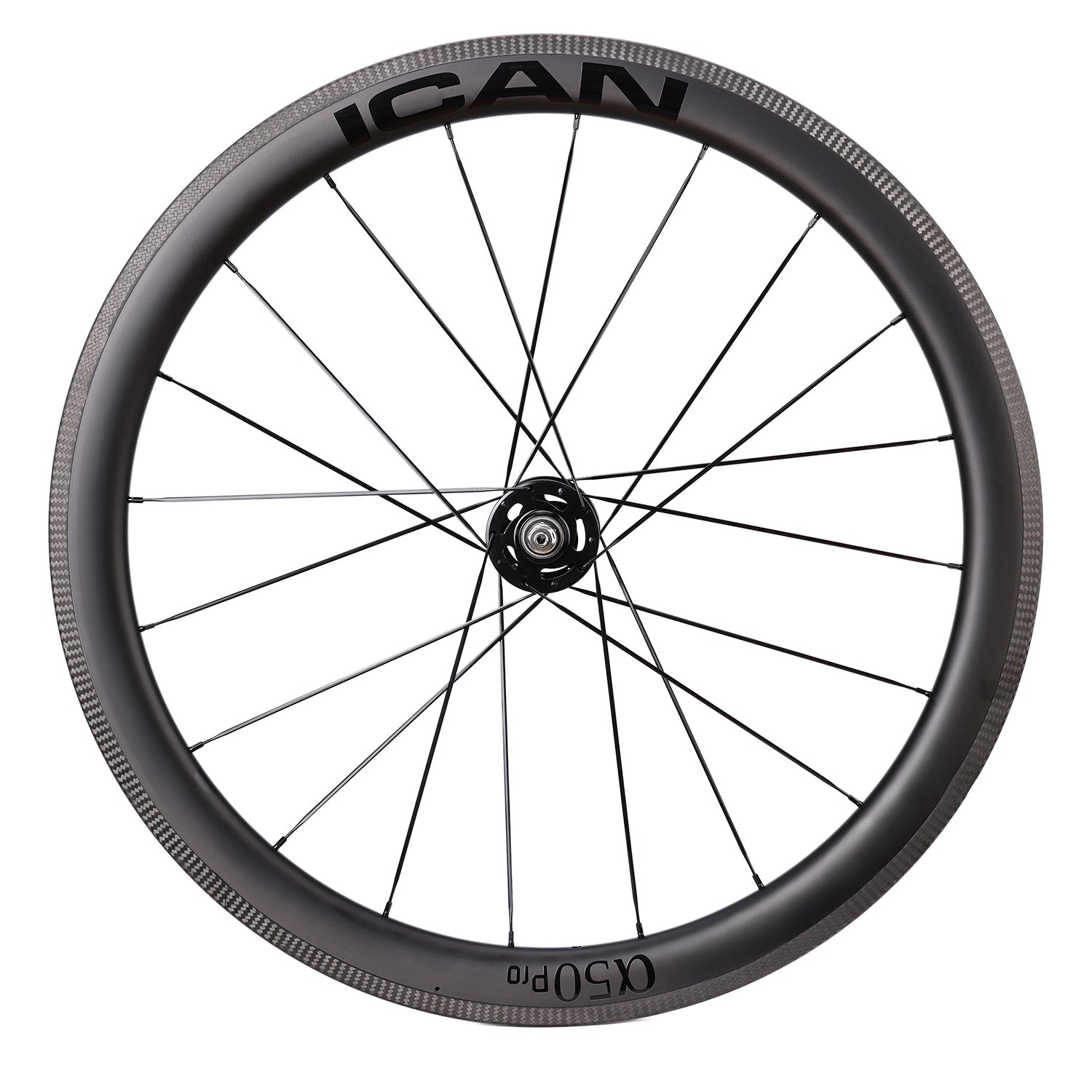 ICAN carbon 50mm Track Bike Wheels 