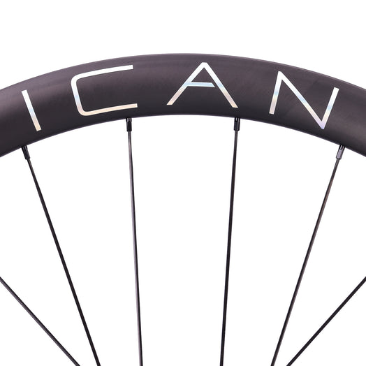 ICAN ULTRA 40 carbon disc wheels with ceramic bearings