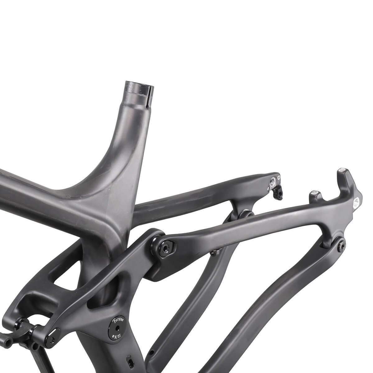 ICAN P9 Full Suspension Carbon MTB frame mountain bike frame Enduro P9 150mm travel