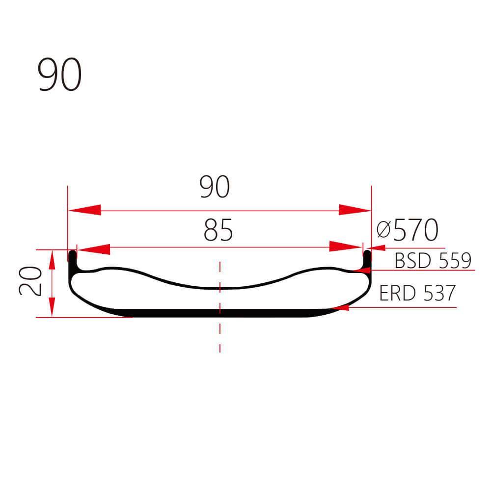 90C Fat Bike Wheels DT350S - ICAN Wheels