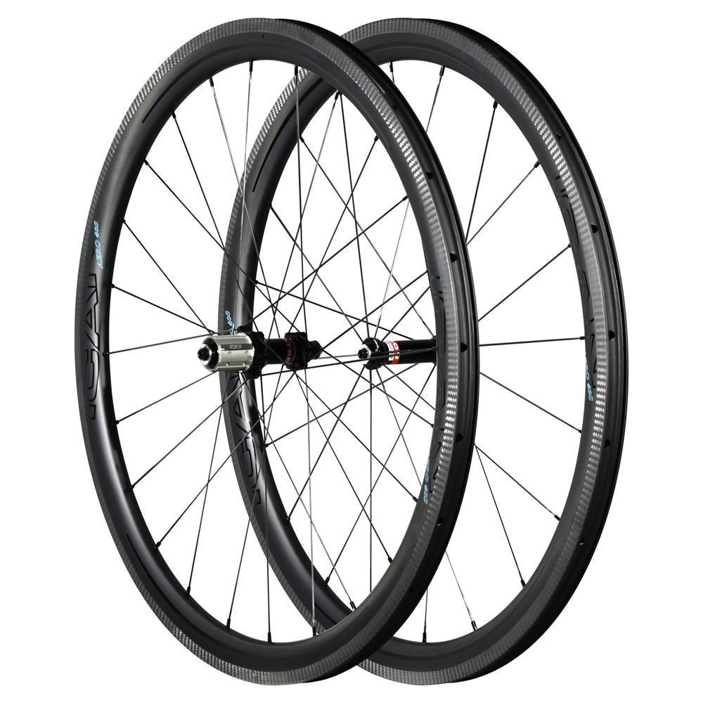 AERO rim brake wheels with Novatec 511/522 hubs