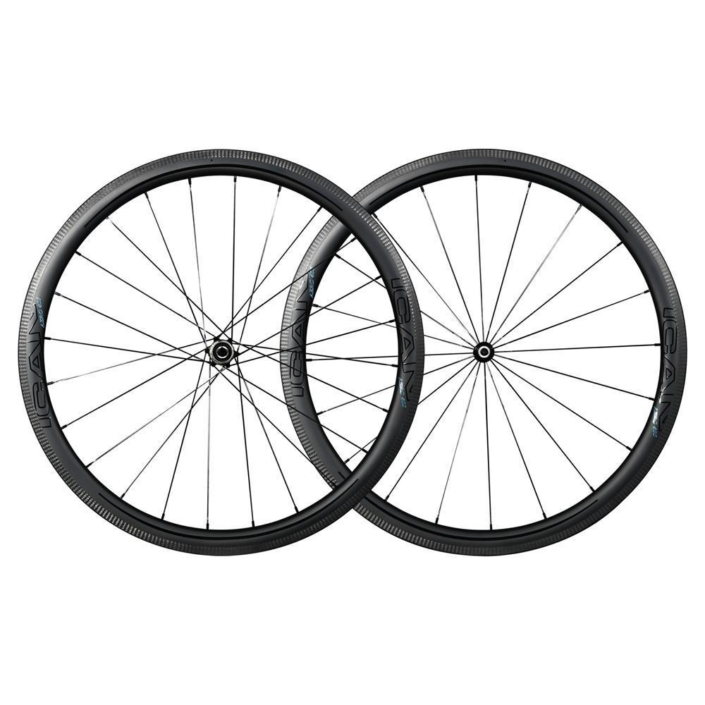 AERO 40S rim brake wheels with Novatec 511/522 hubs