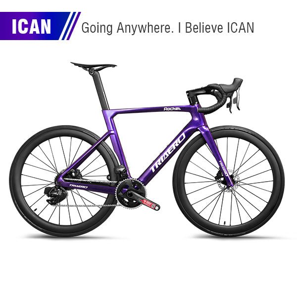 ICAN A9 carbon road disc bike with FORCE ETAP AXS GROUPSET