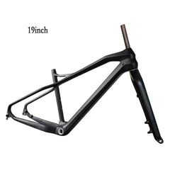 ICAN Bicycle Frames 17 inch frame only 26er Carbon Fat Bike Frame SN02